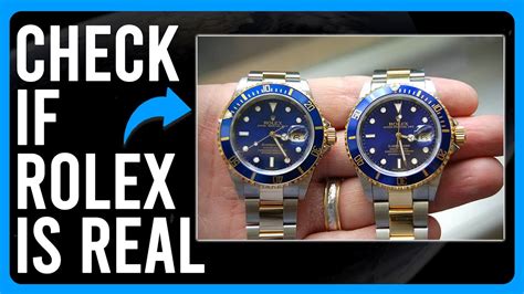 how to know if its a genuine rolex watch|how to identify rolex.